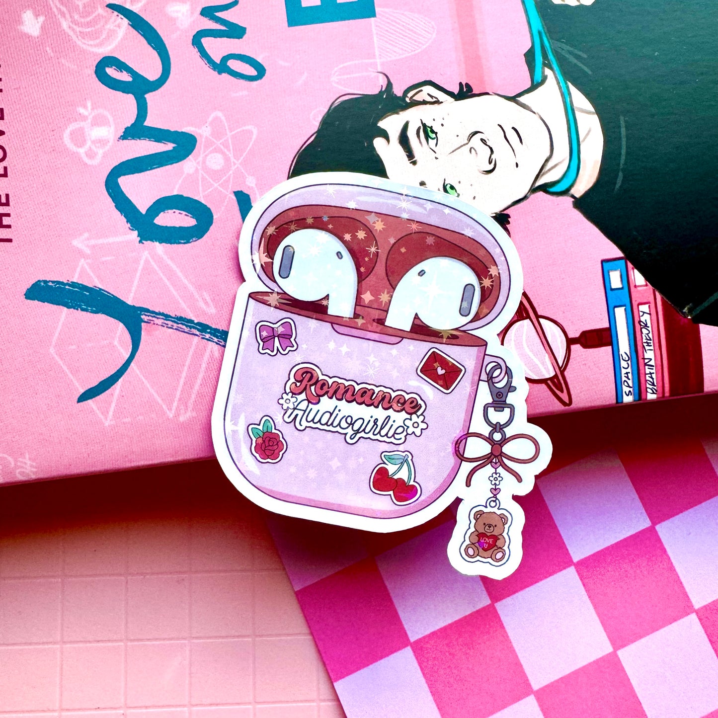 Romance Audiogirlie Holographic Sticker