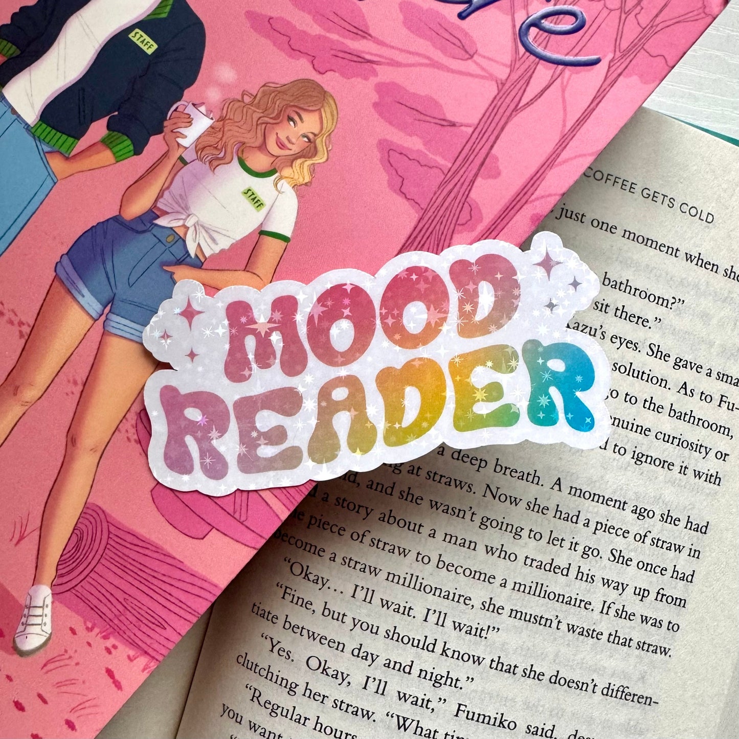 Mood Reader Holographic Sticker
