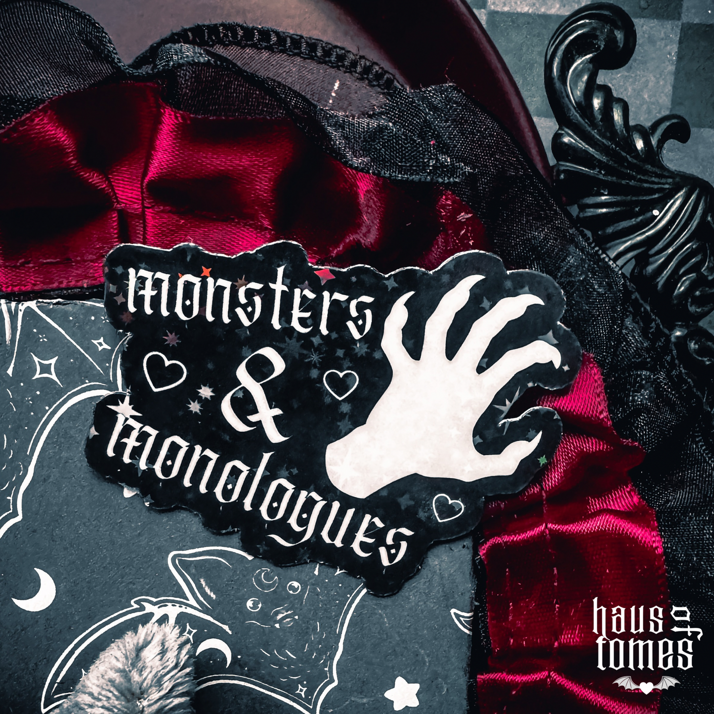 Monsters & Monologues Holographic Sticker