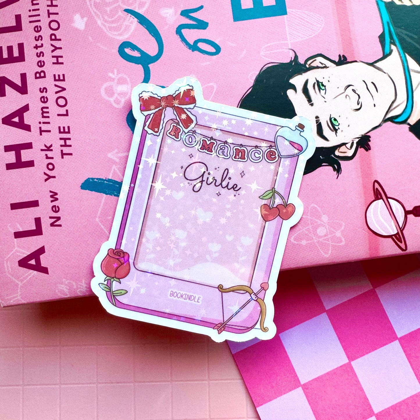 Romance Girlie Holographic Sticker
