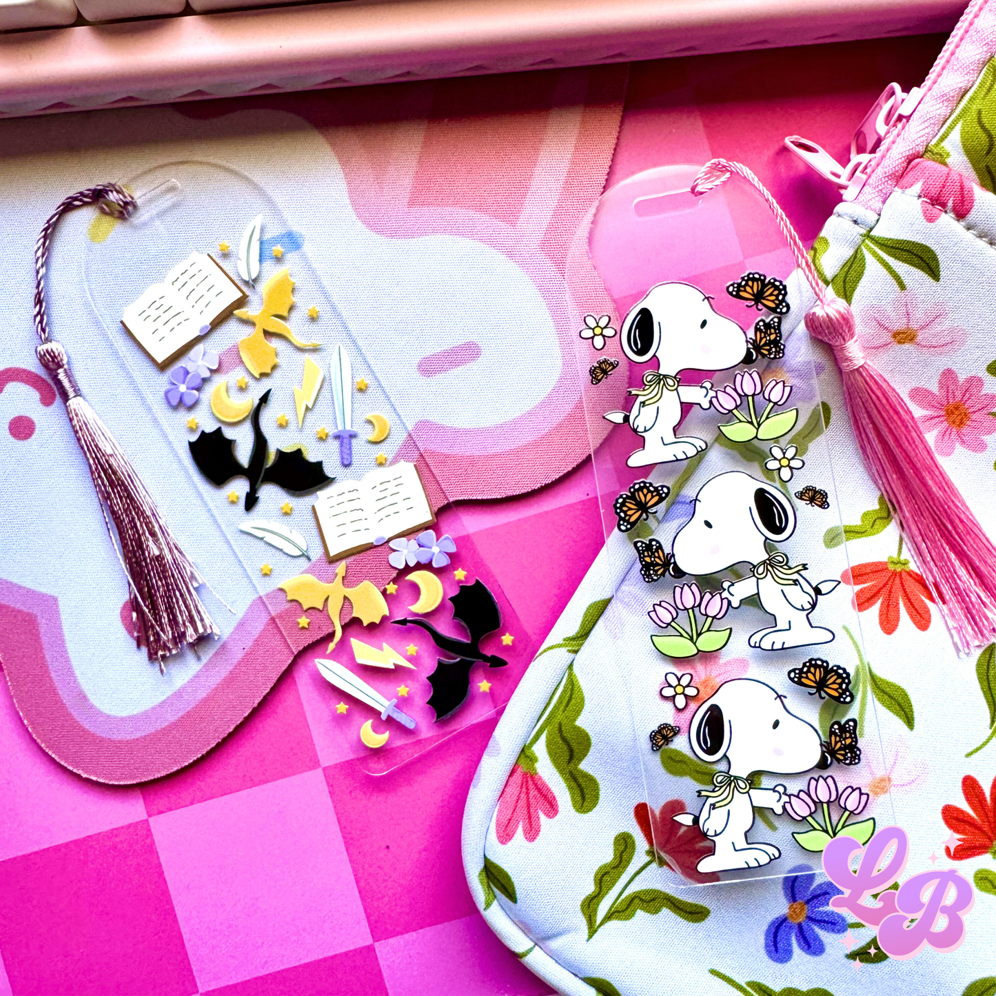 Dragon Reader Acrylic Bookmark