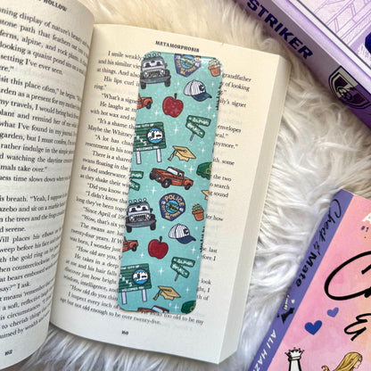 Cozy Vampire Season Holographic Bookmark