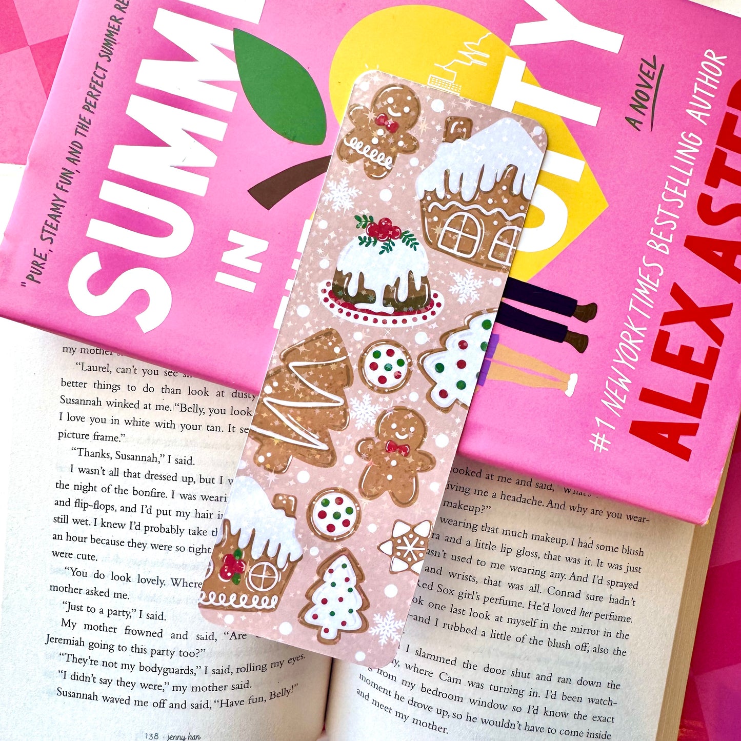 Gingerbread Treats Holographic Bookmark