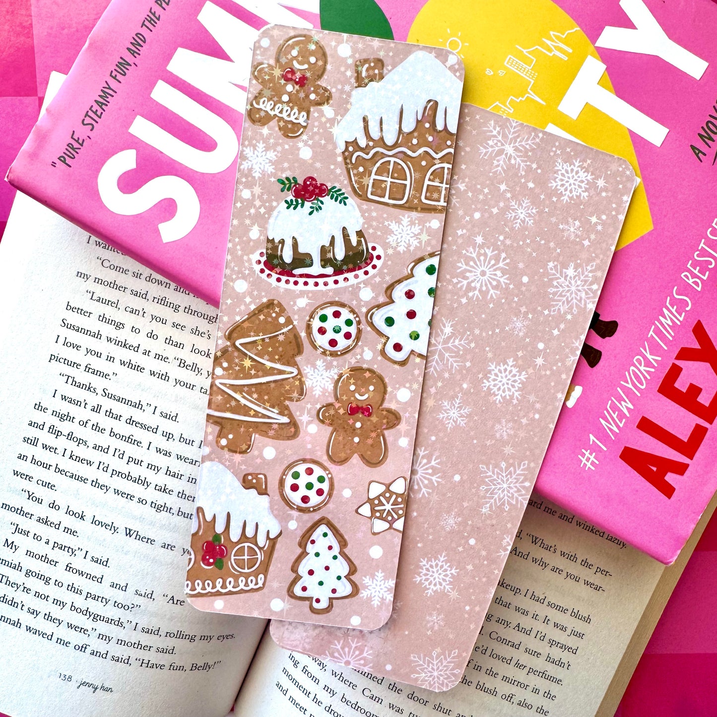 Gingerbread Treats Holographic Bookmark