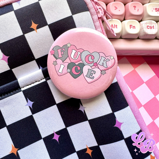 Fuck Ice Pin Button