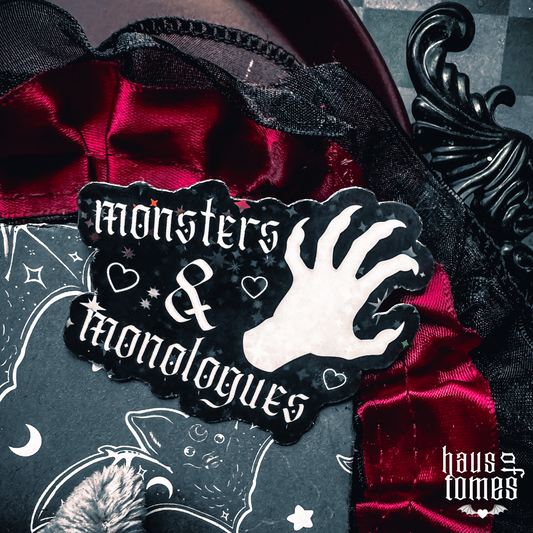 Monsters & Monologues Holographic Sticker
