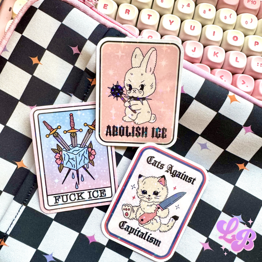 Anti-System Holographic Sticker Bundle