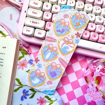 Beach Lockets Holographic Bookmark