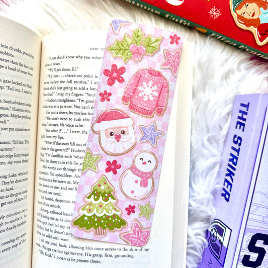 Christmas Sugar Cookies Holographic Bookmark