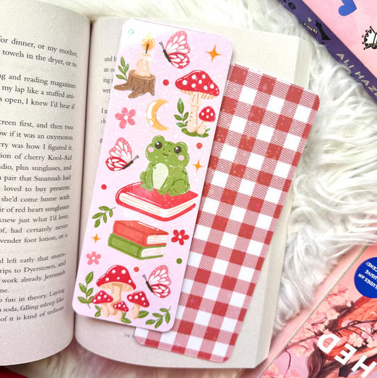 Mushroom Forest Holographic Bookmark