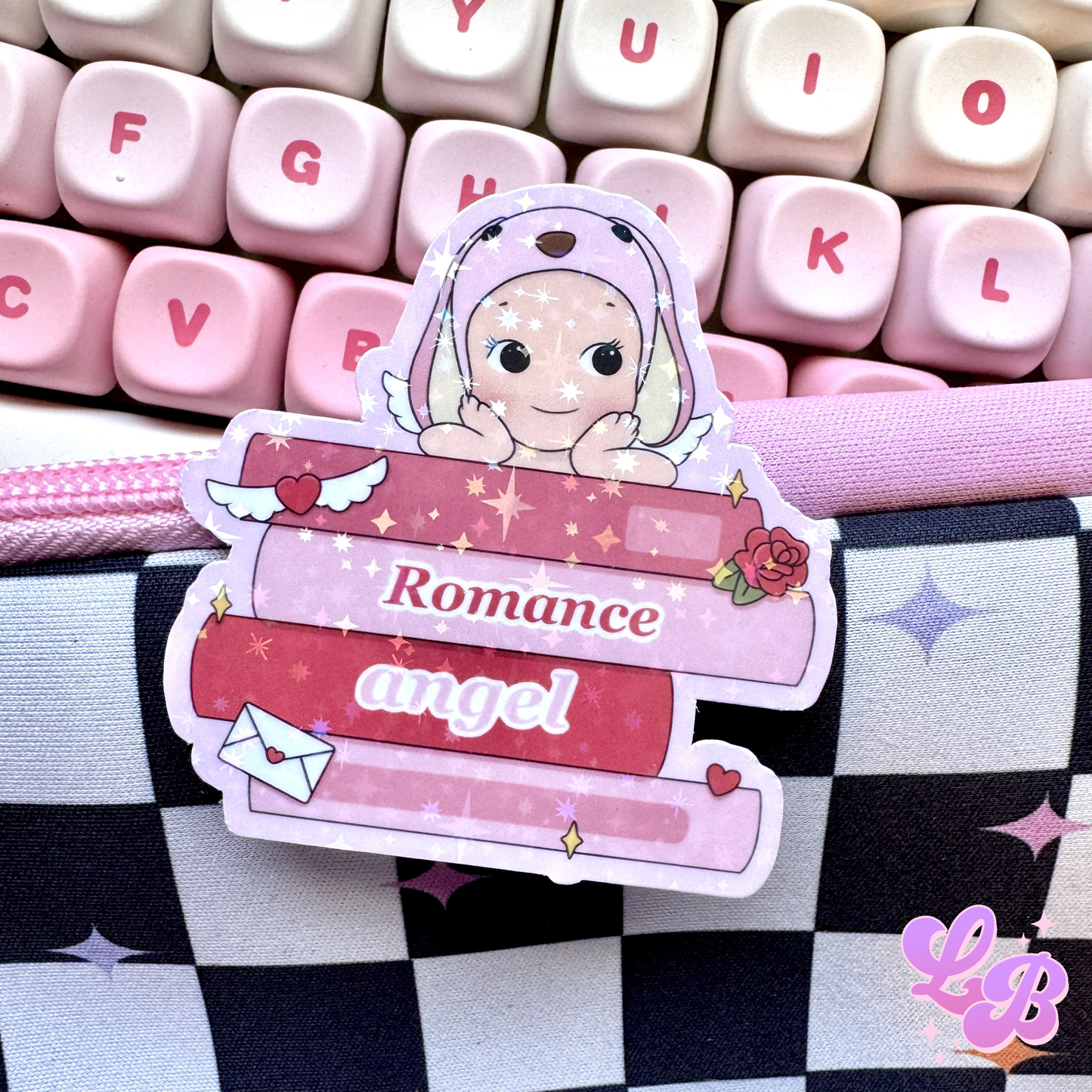 Romance Angel Holographic Sticker