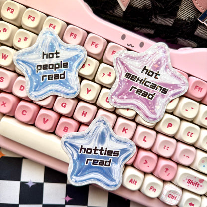 Cyber Star Holographic Sticker
