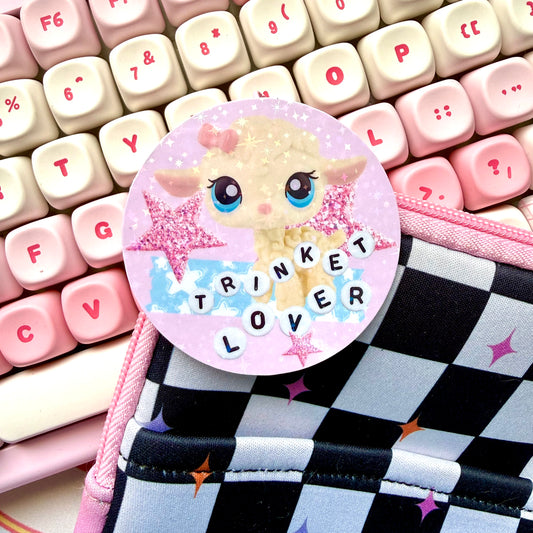 Trinket Lover Holographic Sticker