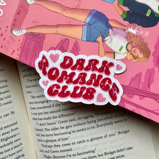 Dark Romance Club Holographic Sticker