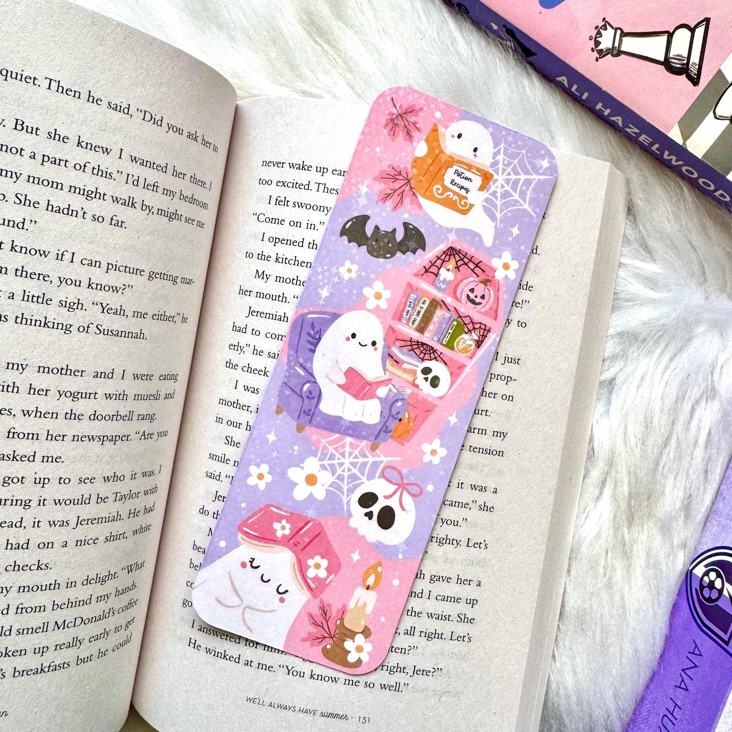 Bookish Ghosts Holographic Bookmark