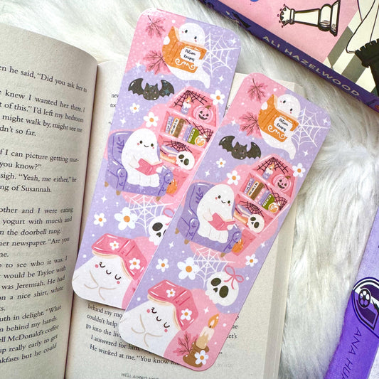 Bookish Ghosts Holographic Bookmark