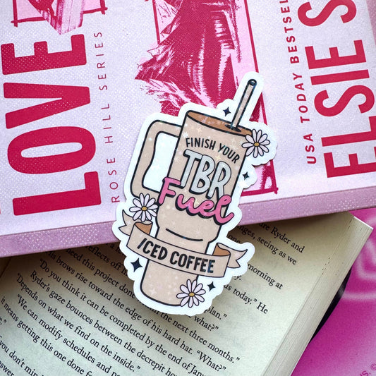 Finish Your TBR Fuel Holographic Sticker