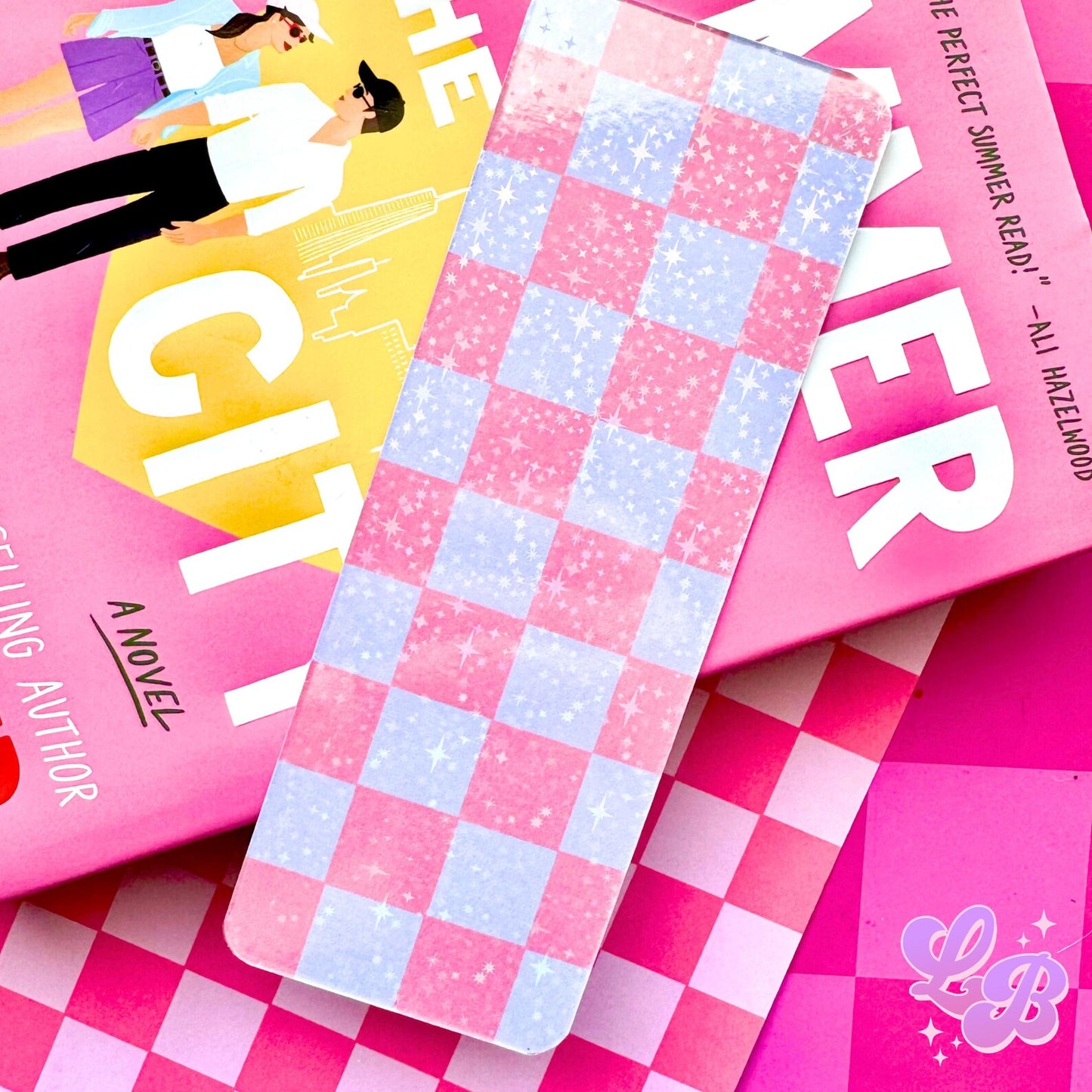 Just a Girl Doing My Best Holographic Bookmark